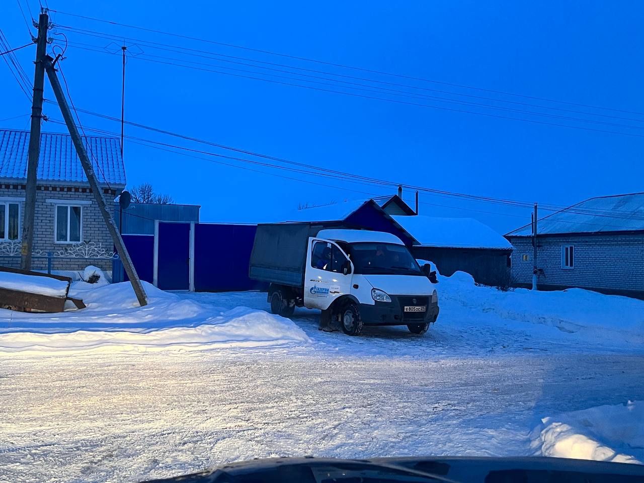 Службы Газпром Чебоксары в деревне Ямбахтино