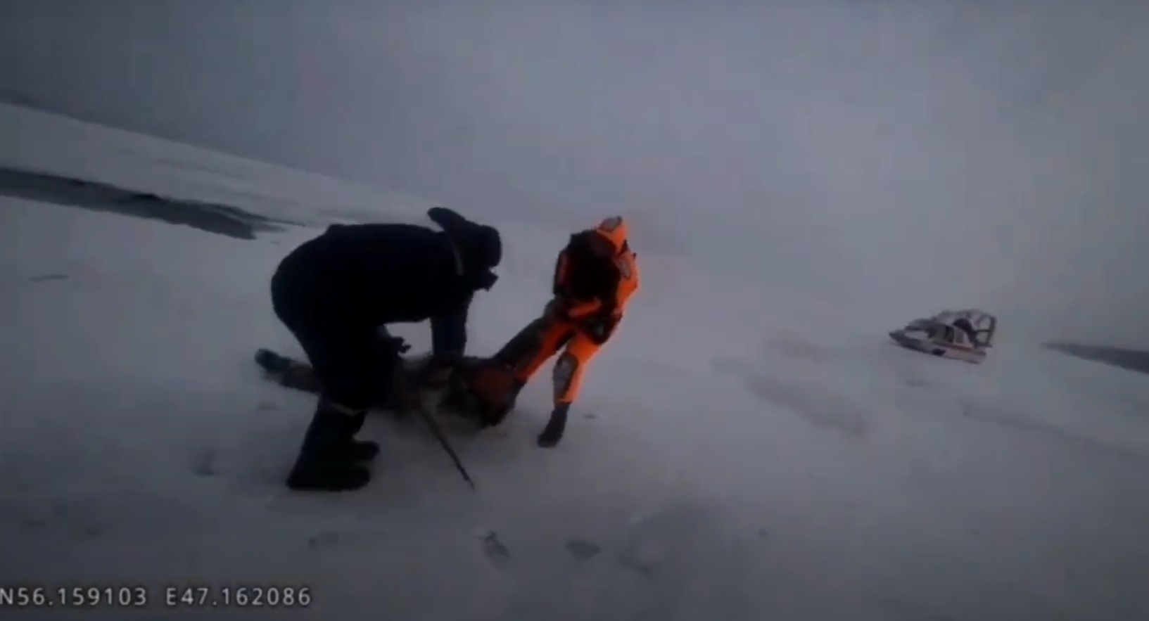 Скрин с оперативного видео ГУ МЧС по Чувашии