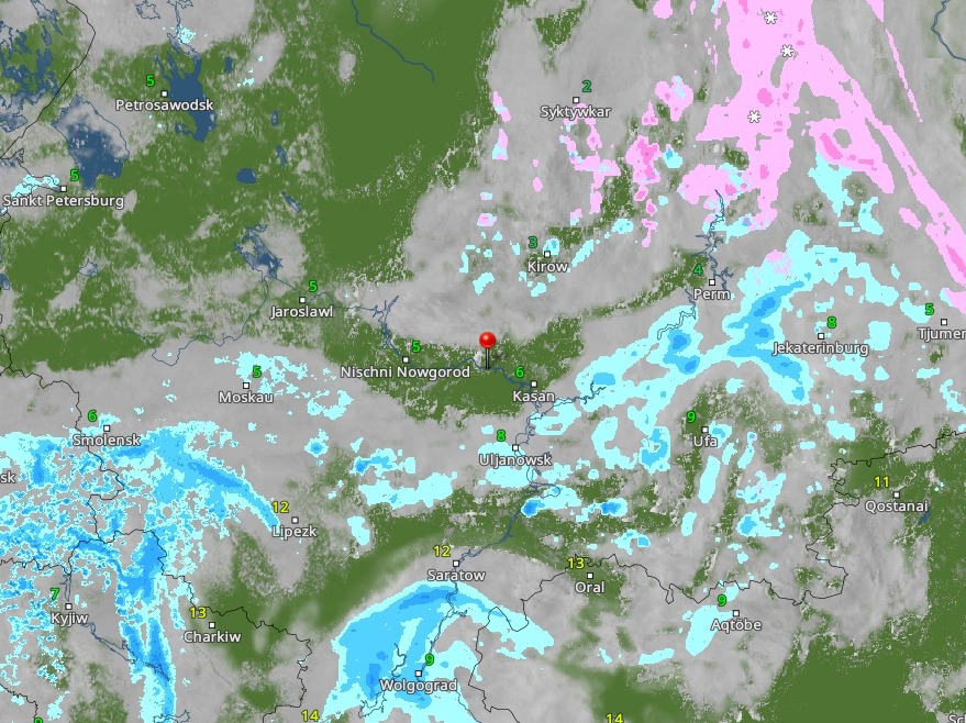 Прогноз погодных условий на воскресенье, 19 октября.